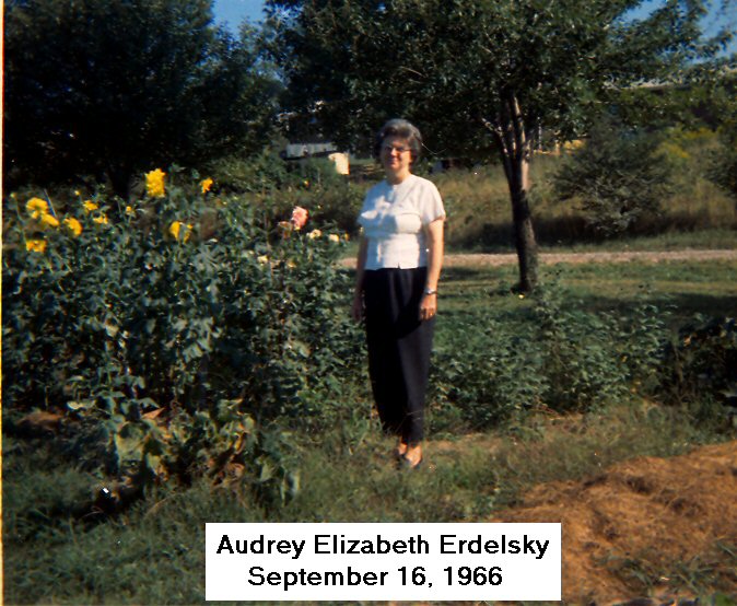 Audrey Elizabeth Erdelsky September 16, 1966