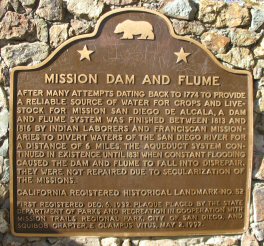 Sign on trail